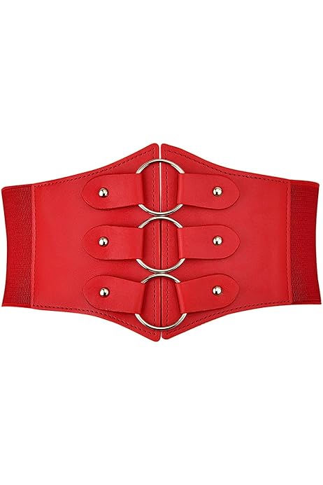 Disfraz Mujer Pirata Cinturón Ancho Elástico Mini Kitty Corsé De