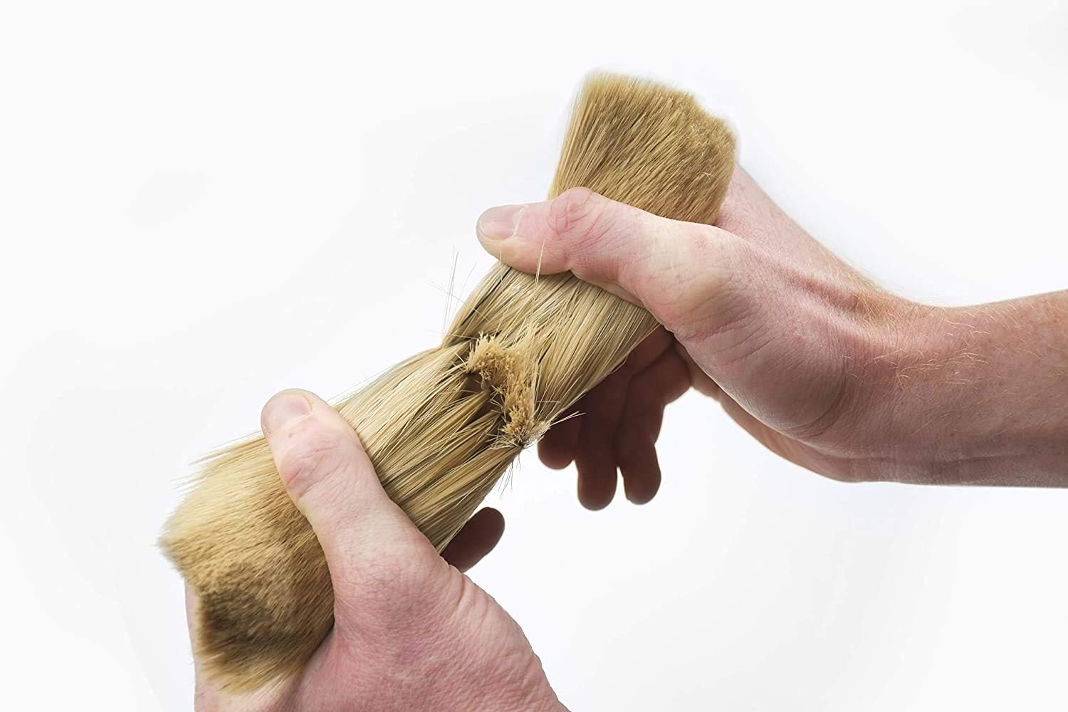 ROLLINGDOG Fence Paint Brush, 5.5" Decking Paint Brush with Long Handle for Wood Masonry Paint Brush, Limewash Brush - Image 5