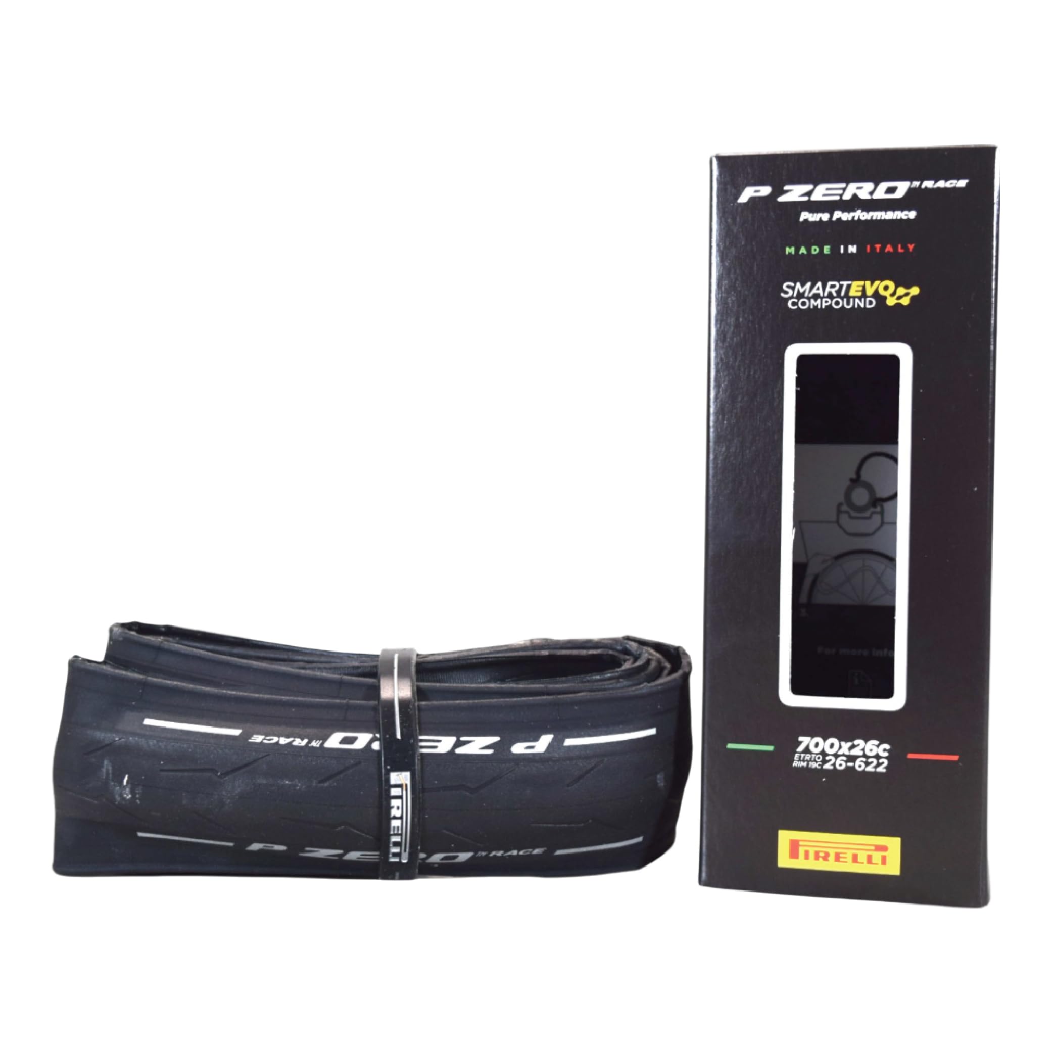 Pirelli P-Zero Race Folding Road Bike Tyre, 700 x 26c, Black — image 1