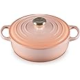 Le Creuset Enameled Cast Iron Signature Round Sauteuse, 3.5qt., Peche