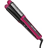 REVLON Perfect Match Flat Iron - 2-in-1 Hair Straightener and Curling Iron, Triple Oil-Infused Helps Reduce Heat Damage & Restore Hair's Natural Moisture & Shine