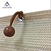 Alion Home Sun Shade Privacy Panel with Grommets on 4 Sides for Patio, Awning, Window Cover, Pergola or Gazebo - Banha Beige (8'x 8')