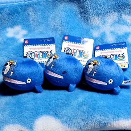 Amazon Co Jp One Piece ラブーン ブルブル マスコット 3点セット ワンピース くじら クジラ ホビー 通販