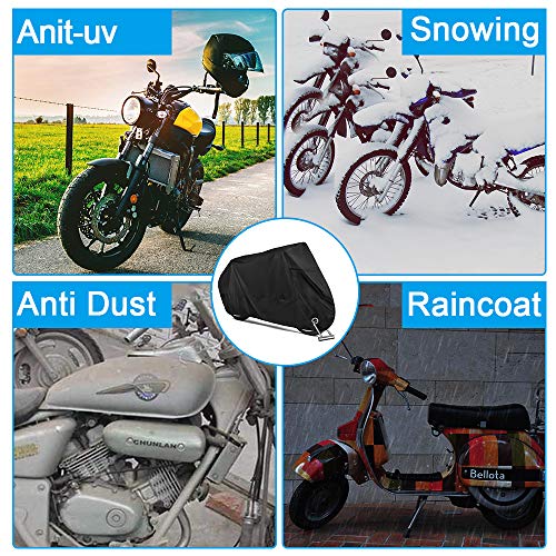 2 Motorcycle+Scooter+Cover+Waterproof+Outdoor
