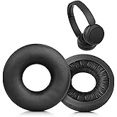 XBERSTAR Earpads Ear Pads For Sony WH-CH520 Headphone Replacement Ear Pads Comfort Quiet Over-ear Headphones with Softer Leather (black earpads)