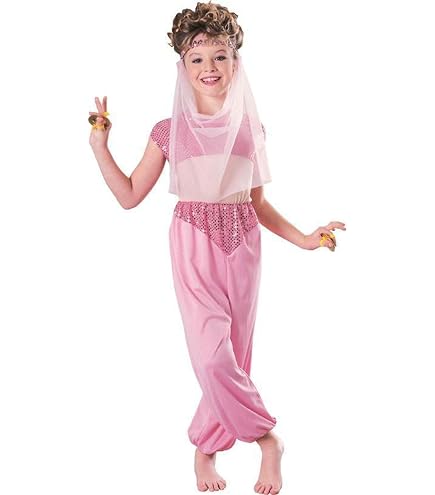 Rubie’s Prinzessinnenkleid Belle Royale Für Kinder, Größe S, Hellgelb Mit Glitzer – Karneval/Kostüm