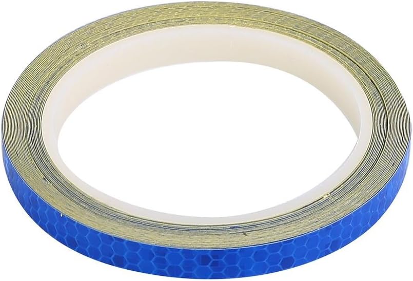 VGEBY 2 Rolls Bicycle Reflective Tape, Self-adhesive Waterproof Bike Wheel Rim Stickers Reflector with Adhesive Backing