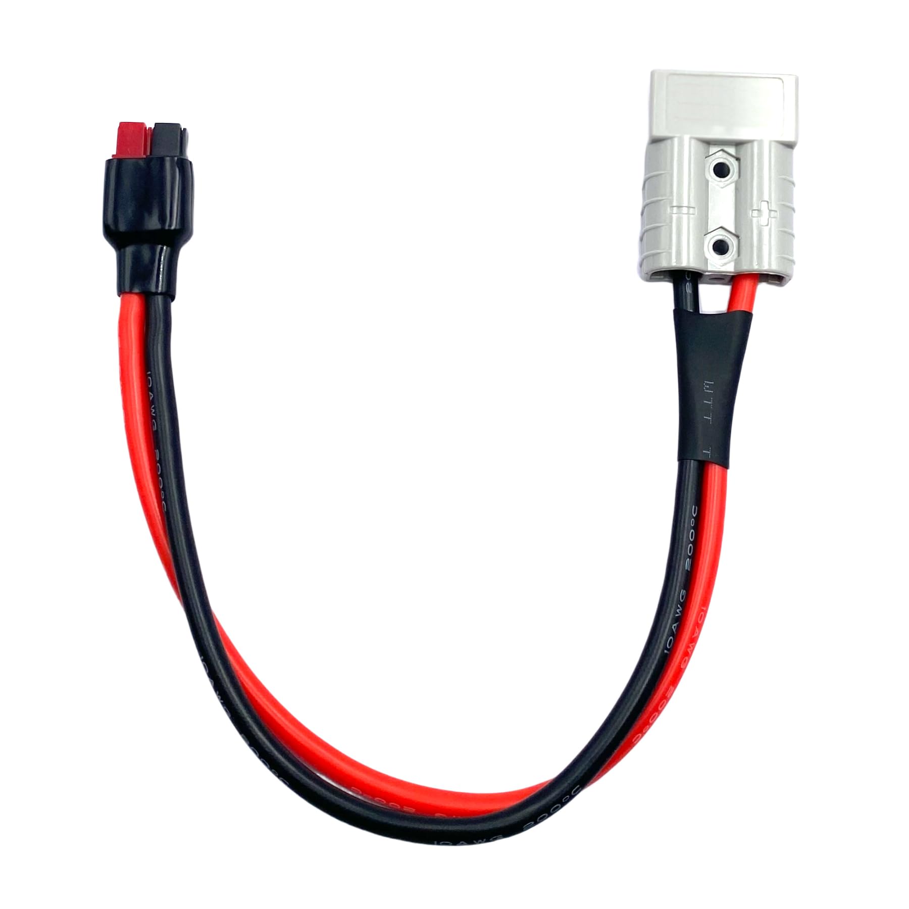 Photo 1 of 1 Pcs 10AWG SB50 to PP45 Connector Cables, 1.2 Ft ADS Connector 45 Amp to SB50 Extension Cable for Solar Panel Solar Generator Portable Power Station RVs and Battery Systems