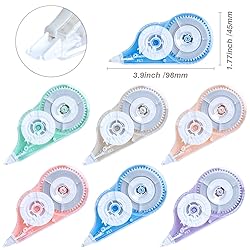 Correction Tape, 12 Pack White Out Correction Tape