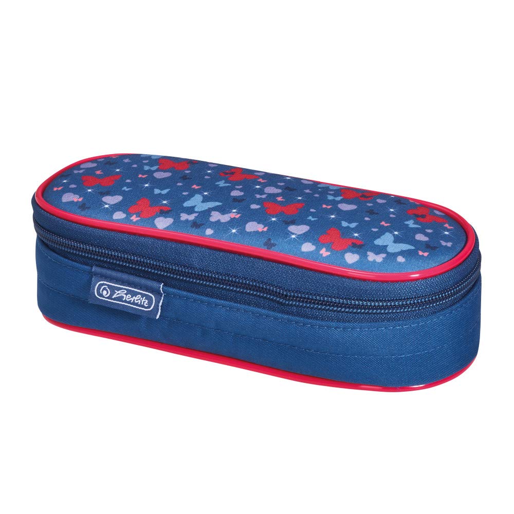 Herlitz Airgo Pencil Case, Butterfly Dance, 21.5 x 9 x 6 cm, Butterfly Dance