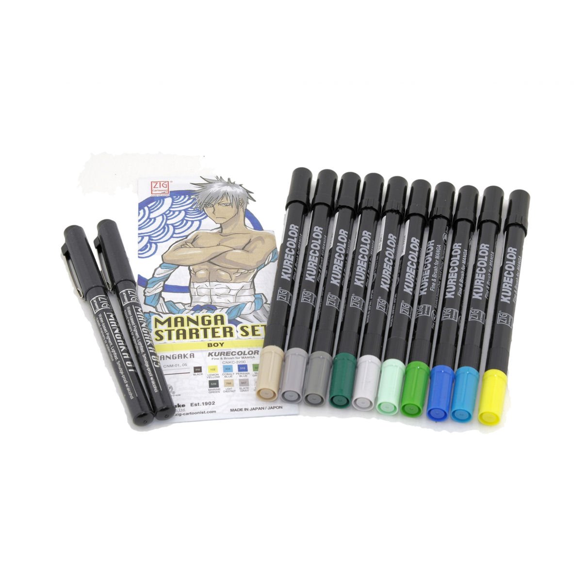 kurecolor brush markers