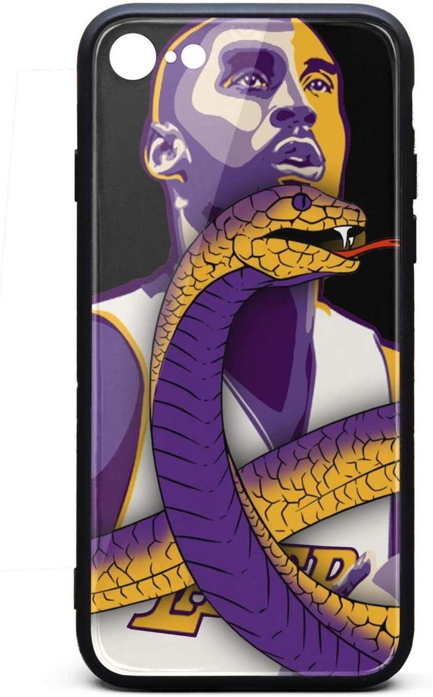 Los Anageles Mamba MVP Phone Case for iPhone 6 Plus/6S Plus TPU Gel Protective Anti-Scratch Fashionable Glossy Anti Slip Thin Shockproof Case