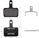 AGPTEK Bike Brake Pads 4 Pairs Disc Compatible with Shimano M515 M525 C501 view 4