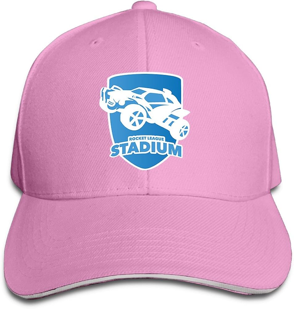 KEV Rocket League Gaming Baseball Hat Pink at Amazon Men’s Clothing store