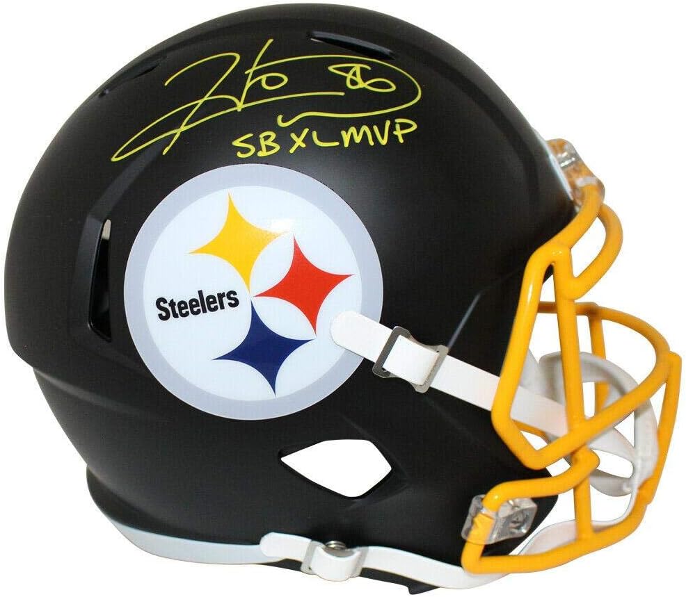 hines ward autographed helmet