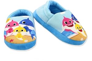 Baby Shark Toddler Kids Plush Aline Slippers