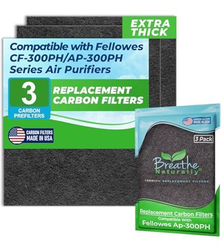 Fellowes AeraMax Pro 3/8 In. Carbon Filter With Prefilter (4-Pack - Foto 3