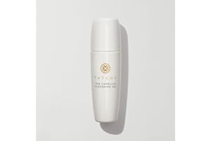 TATCHA The Camellia Cleansing Oil, Travel-Sized | Mini 2-in-1 Makeup Remover & Face Wash - Removes Makeup, Sunscreen, and Exc