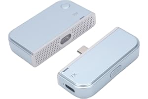 Pomya 2026 Upgraded Type C Wireless HDMI Transmitter & Receiver Kit, 165FT 50M, 4K Decode Input, 1080P 60Hz Output, Plug & Pl
