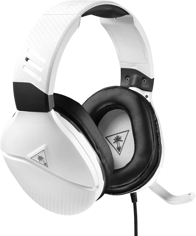 Turtle Beach Recon 200 White Amplified Gaming Headset Xbox One, PS4