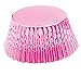 Fox Run Light Pink Foil Disposable Bake Cups, 3 x 3 x 1.25 inches