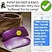 Samurai Insoles Arch Support Shoe Insert Ninjas- Overpronation Insoles, Arch Support Inserts, Shoe Inserts for Plantar Fasciitis, Arch Support for Flat Feet, Fascitis Plantar, Mens 12 Purplethumb 1