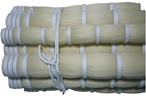 500g violin bow horse hair in bulk white Mongolia horsetail(Length 81-84cm)