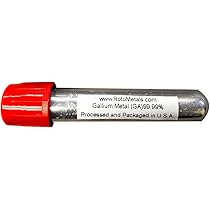Gallium 99.99% 15 Grams by RotoMetals Inc.: Metal Anodes