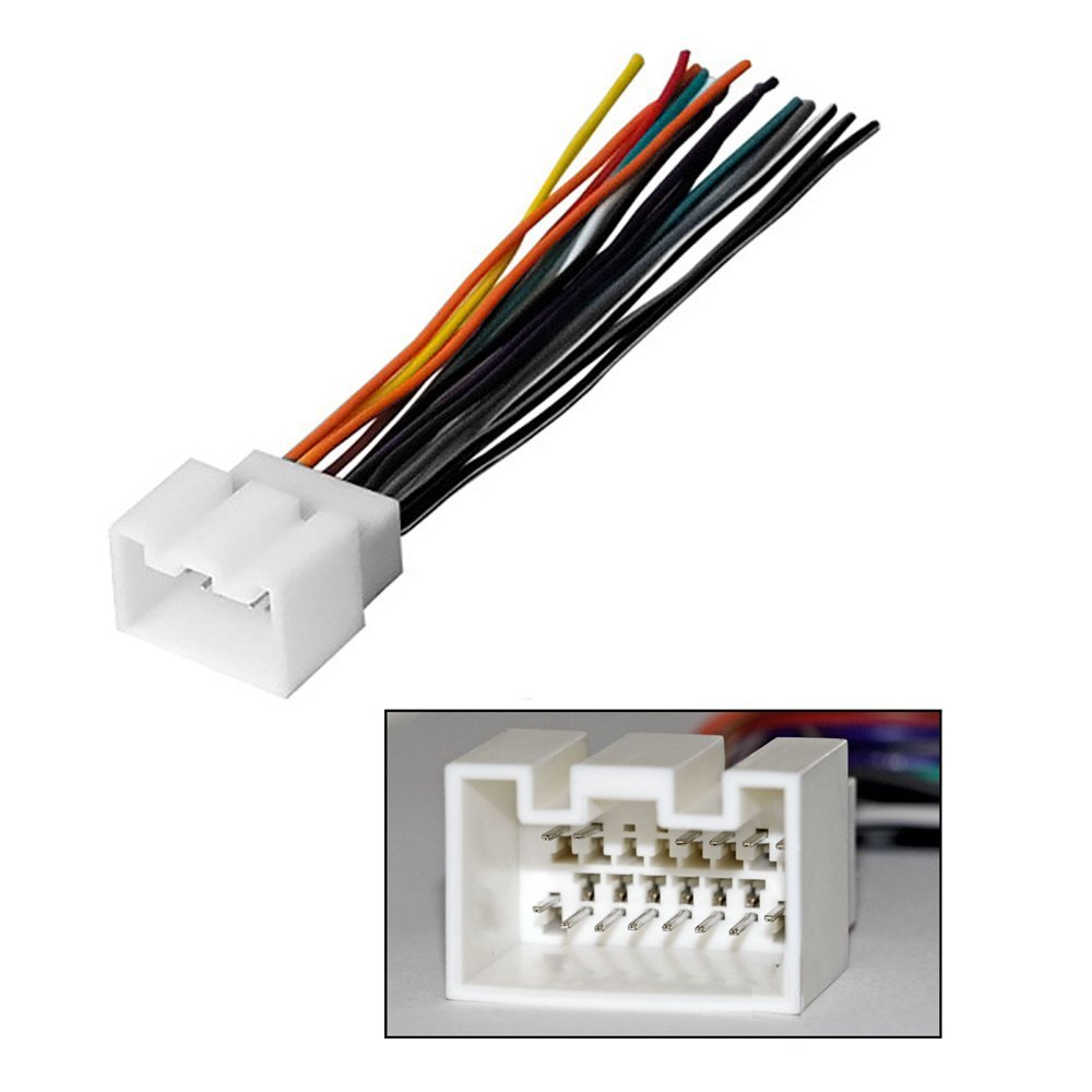 Amazon.com: CAR CD STEREO RECEIVER DASH INSTALL MOUNTING KIT WIRE HARNESS  FORD LINCOLN MERCURY: Car Electronics