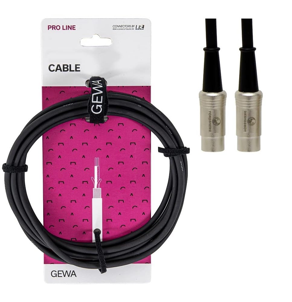 GEWA Midi cable Pro Line 3m, black