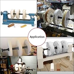 Wood Working 3-Step Lathe Buffing System 16" #2MT