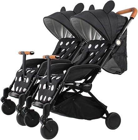 poussette compacte double