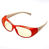 Fit Over Blue Light Blocking Glasses - AHT Computer Gaming Eyeglasses for Women and Men, Fitover Prescription or Reading Glas