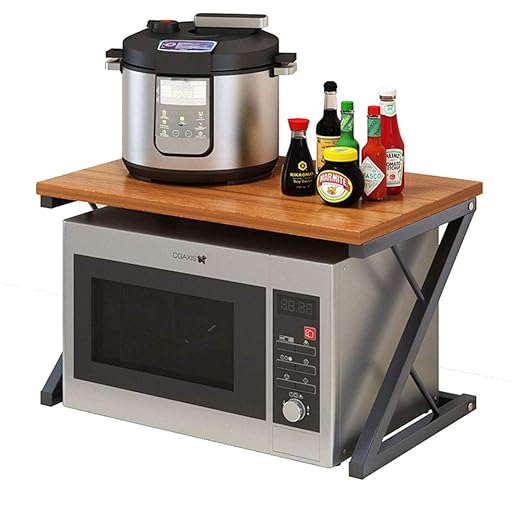 Estanterías para horno microondas Sencilla de 2 gradas soporte de ...