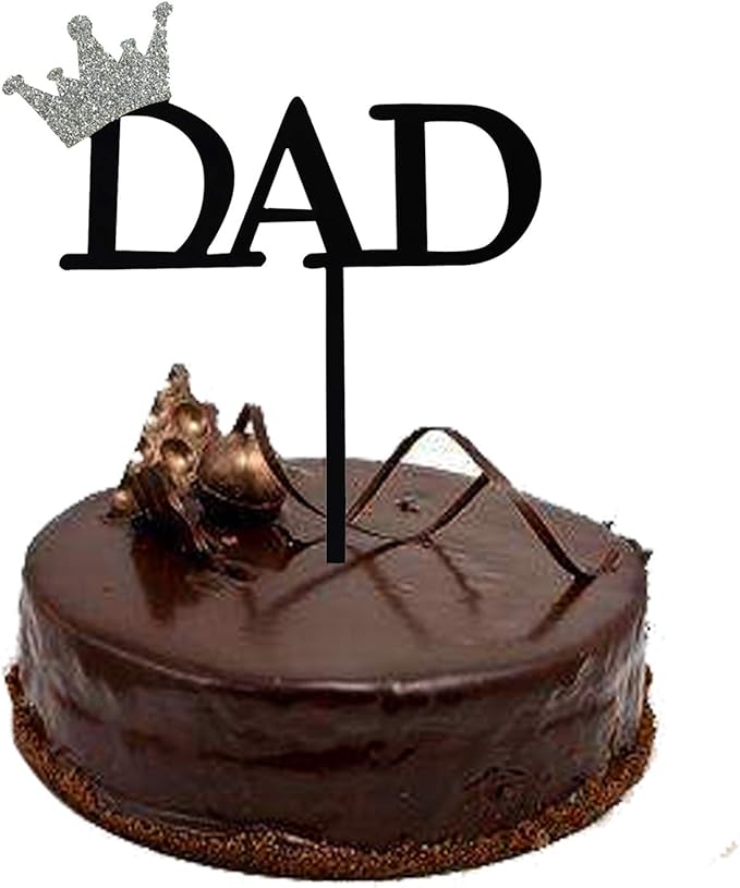 Dad You Are My King Happy Birthday Crown King Cake Topper Birthday Party Supplies Cake Cupcake Toppers Toys Games General Logistic Ba