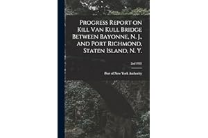 Progress Report on Kill Van Kull Bridge Between Bayonne, N. J., and Port Richmond, Staten Island, N. Y.; 2nd 1931
