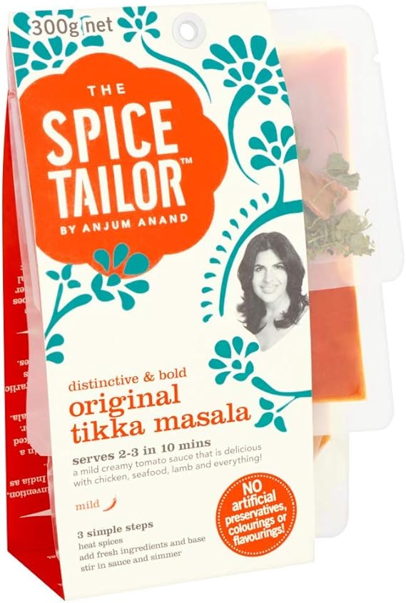 The Spice Tailor Original Tikka Masala Indian Curry Kit, Pack of 5