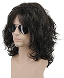 karlery California 70s 80s Rocker Wig Men Women
