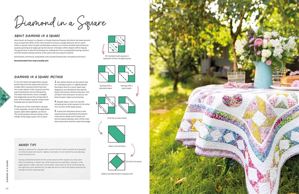 Alice's Wonderland Sampler Quilt: 100 quilt blocks to improve your sewing skills