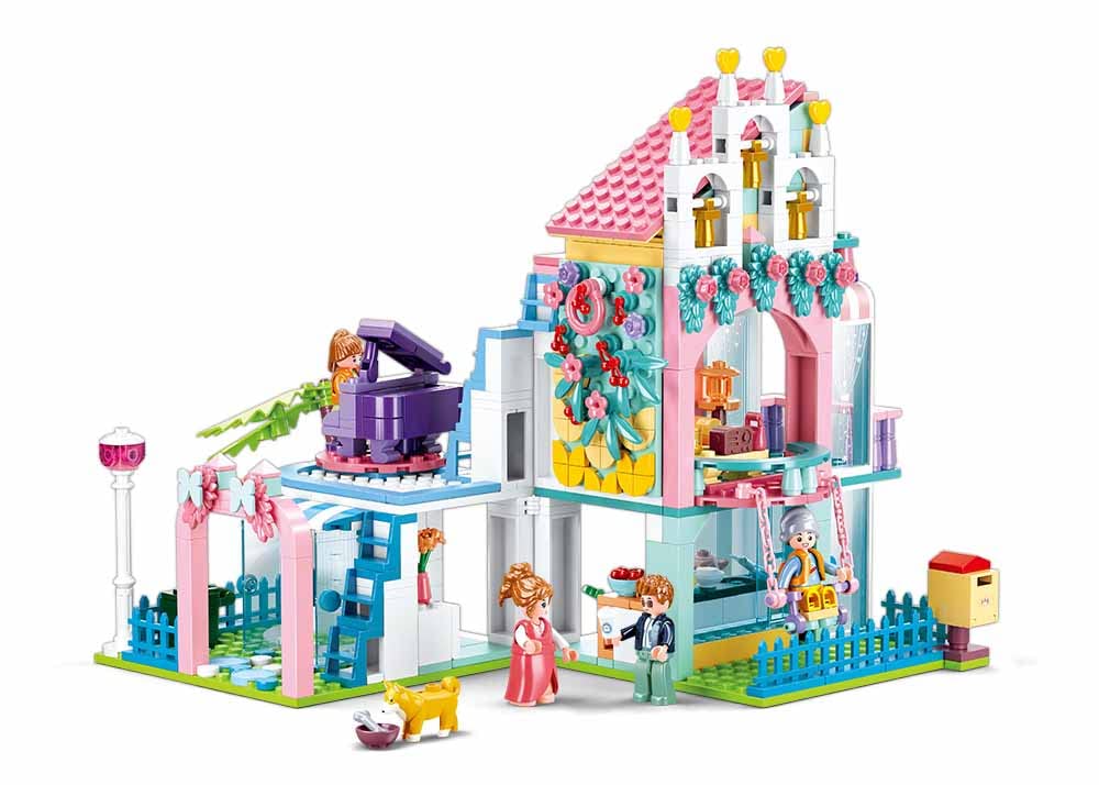Sluban Girls Dream - Apartment 596 pieces