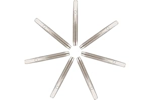 Hemobllo 7 Pcs Metal String Pins for Harp and Lyre, Musical Instrument Tuning Pins for Fixing Strings, Sturdy