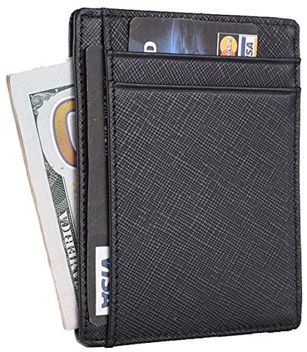 Travelambo rfid front pocket wallet minimalist wallet slim wallet…