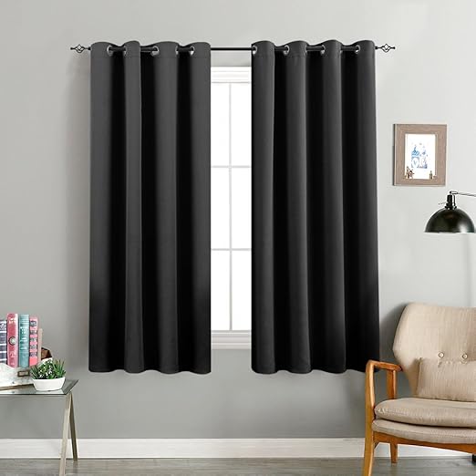 Amazon Com Blackout Curtain 63 Inches Long For Living Room Room