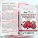 Biofinest Raspberry Juice Powder - 100% Pure Freeze-Dried Antioxidants Superfood - USDA Organic Vegan Raw Non-GMO - Boost Digestion Weight Loss - For Smoothie Beverage Blend (4 oz Resealable Bag)