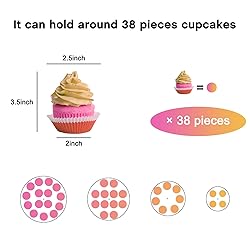 YestBuy 4 Tier Round Cupcake Stand – Premium
