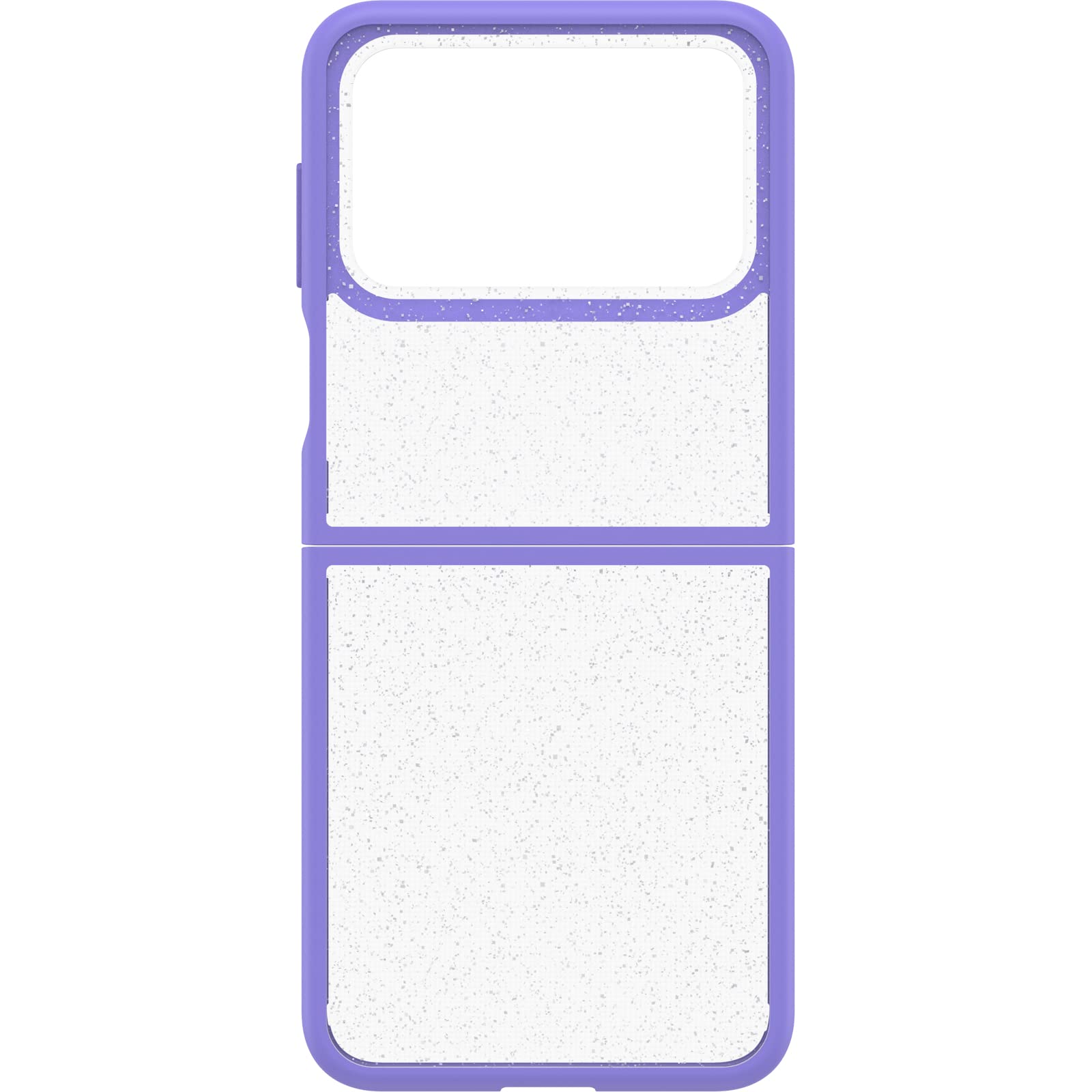 OtterBox Thin Flex Series case for The Samsung Z FLIP4 - Sparkle PURPLEXING (Clear/Purple)
