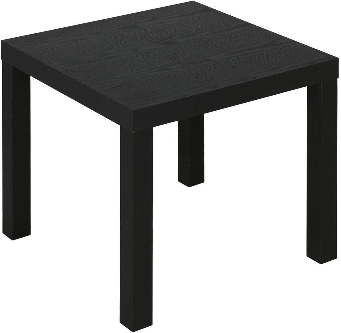 Ameriwood Home Parsons Modern End Table, Black: Furniture & Decor