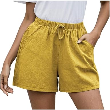 short cintura alta com elastico