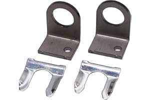 RuffStuff Specialties Bolt On/Weld On Brake Line Tab and Brake Line Clip/Retainer - Pack Of 2