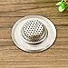 Wild Tribe Stainless Steel Sink Drain Filter Strainer Tub Bathroom Hair Catcher, Large Wide Rim 2.75